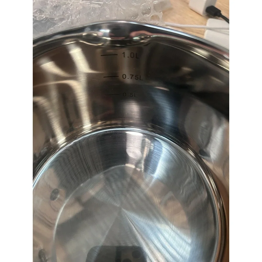 David Burke Stature Pro Stainless Saucepan WITHOUT Lid 1.25 Qt New